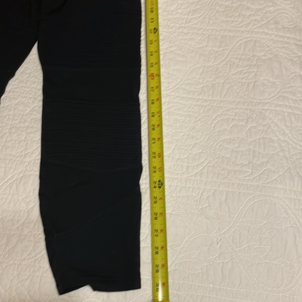FREE PEOPLE intimates size large 
Black moto leggings - Picture 8 of 10